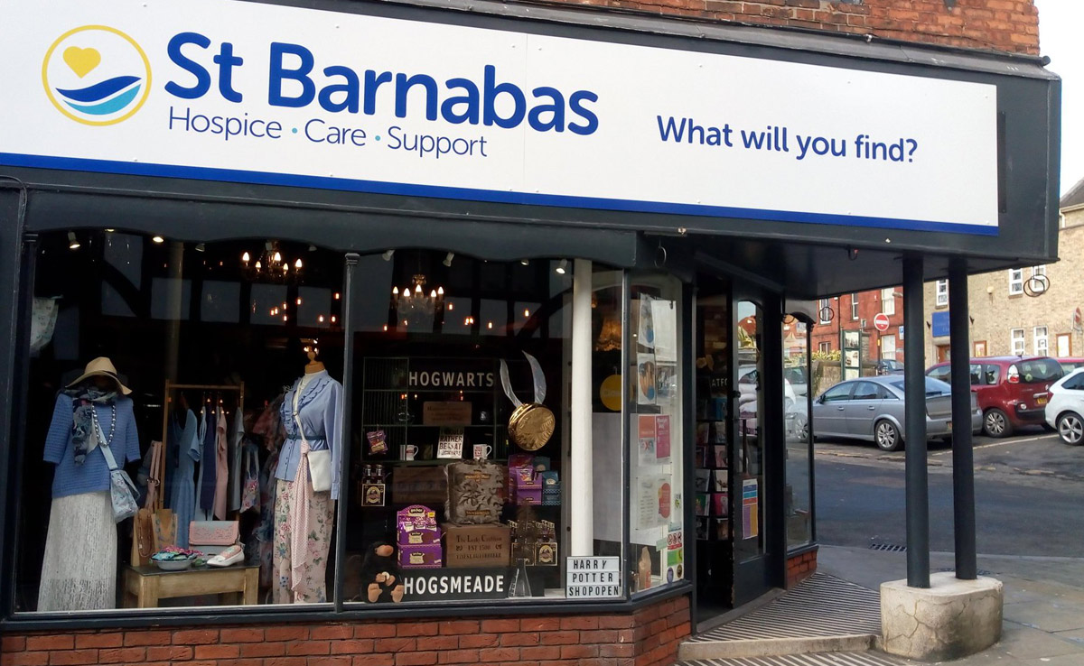 St Barnabas Lincolnshire Hospice - Shop Lincoln